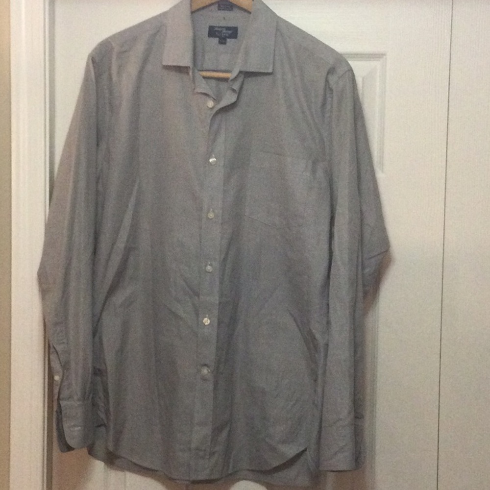 J Crew Factory Thompson’s Shirting Men's Gray Shirt